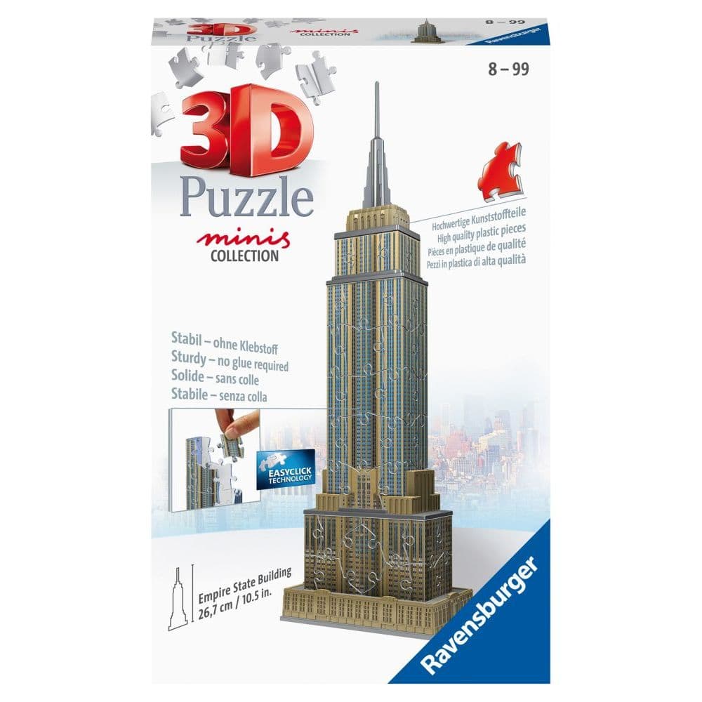 image Mini Empire State Building 54 Piece 3D Puzzl Main Product  Image width=&quot;1000&quot; height=&quot;1000&quot;