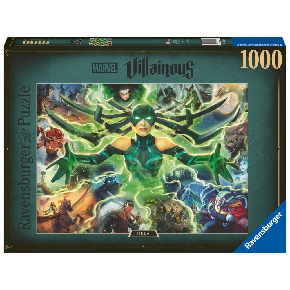 Marvel Villainous Hela 1000 Piece Puzzle Main Product Image