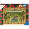 image Harry Potter Hogwarts Map 1500 Piece Puzzle Main Product  Image width="1000" height="1000"