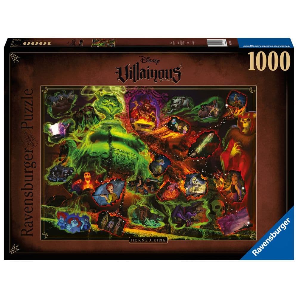 Disney Villainous Horn King 1000 Piece Puzzle Main Product Image