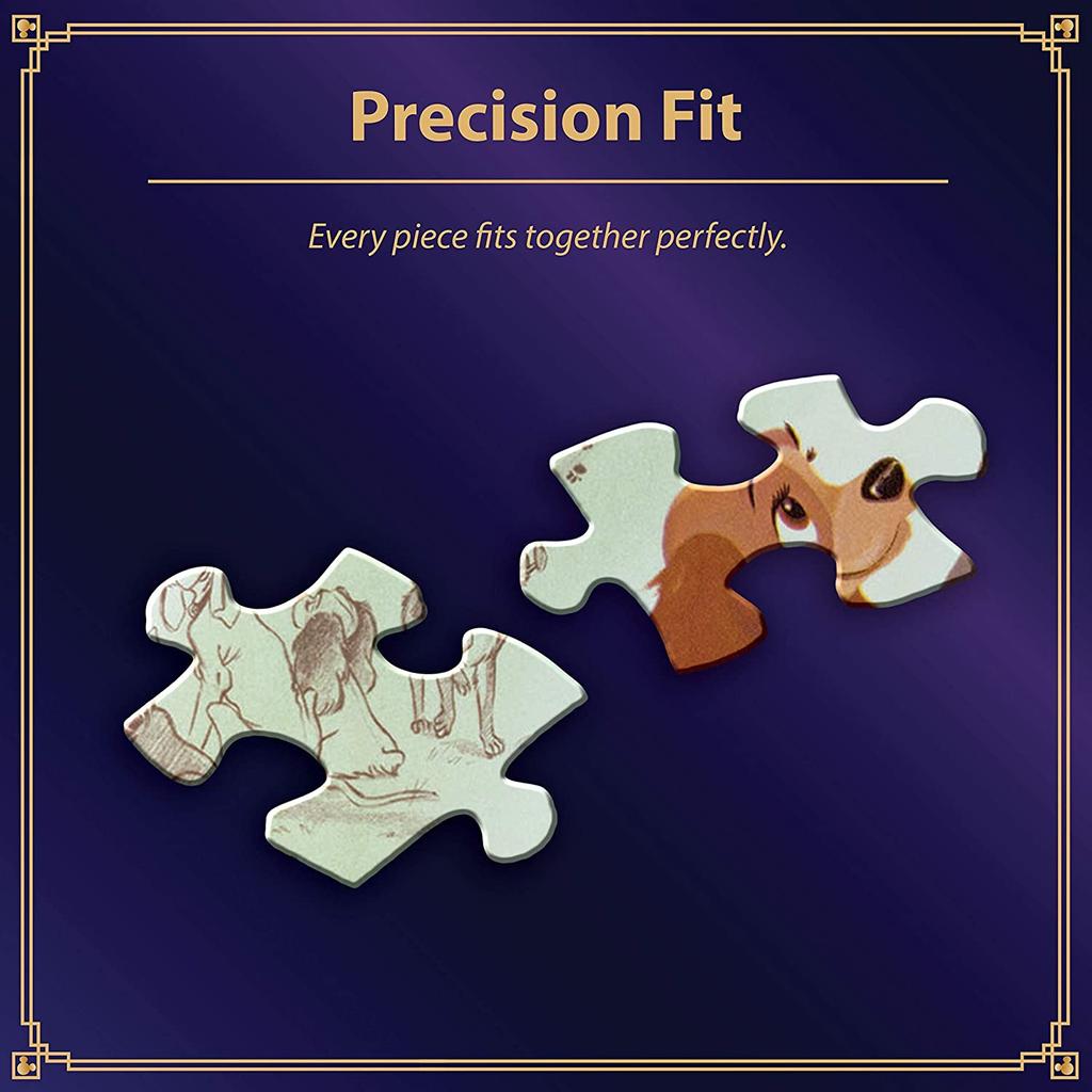 Disney Vault Lady and Tramp 1000 Piece Puzzle 3rd Product Detail  Image width=&quot;1000&quot; height=&quot;1000&quot;