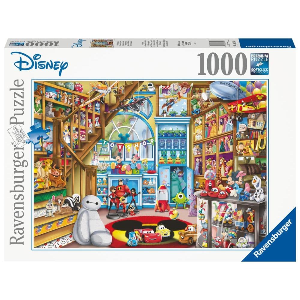 Disney and Pixar Toy Store 1000 Piece Puzzle Main Product  Image width="1000" height="1000"