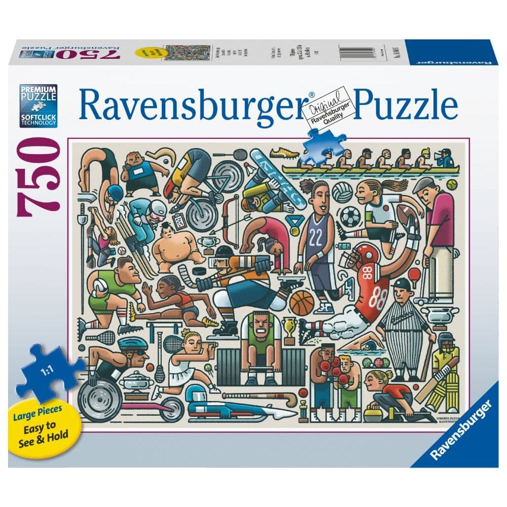 Atheletic Fit 750 Piece Puzzle Main Product  Image width="1000" height="1000"