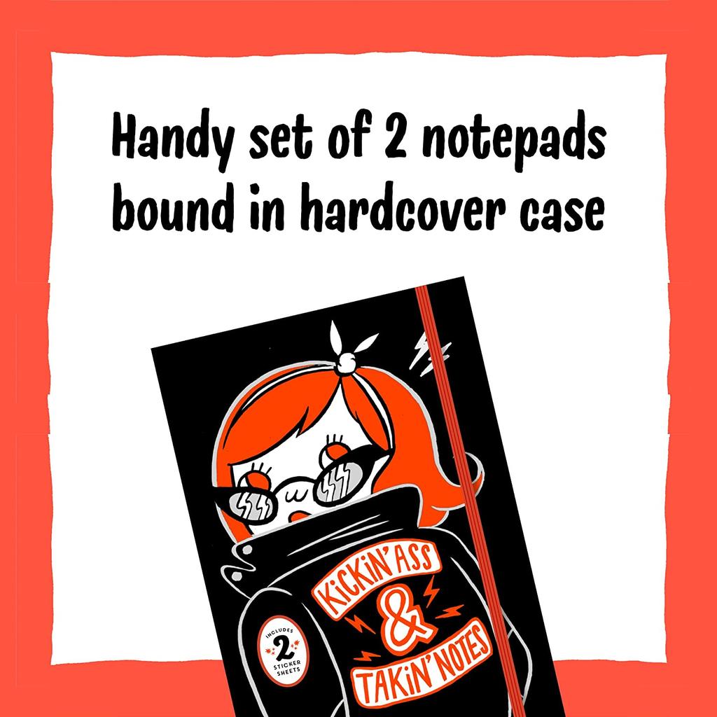 Kickin Ass &amp; Takin Notes Journal interior width=&quot;1000&quot; height=&quot;1000&quot;