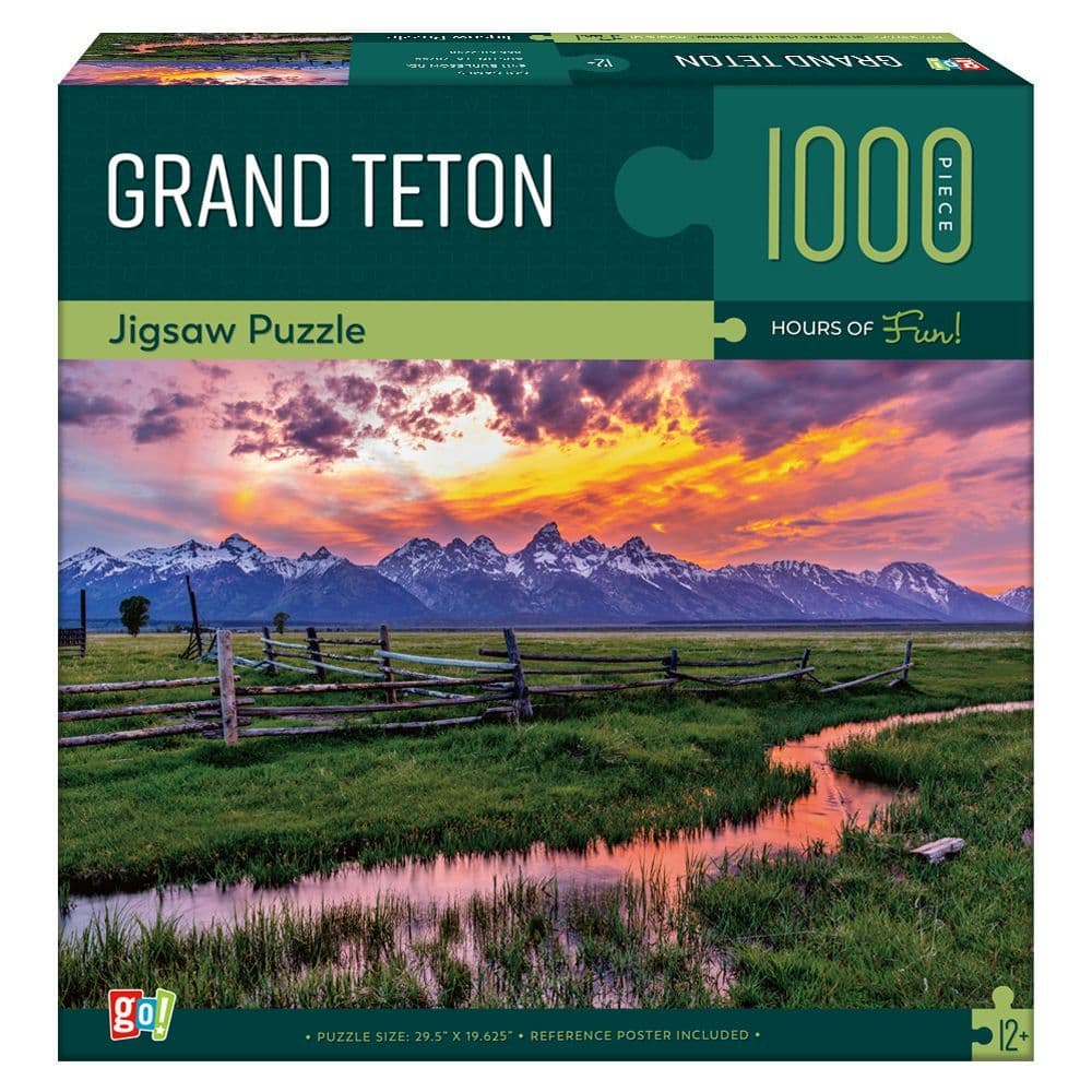 Grand Teton 1000 Piece Puzzle Main Product  Image width=&quot;1000&quot; height=&quot;1000&quot;