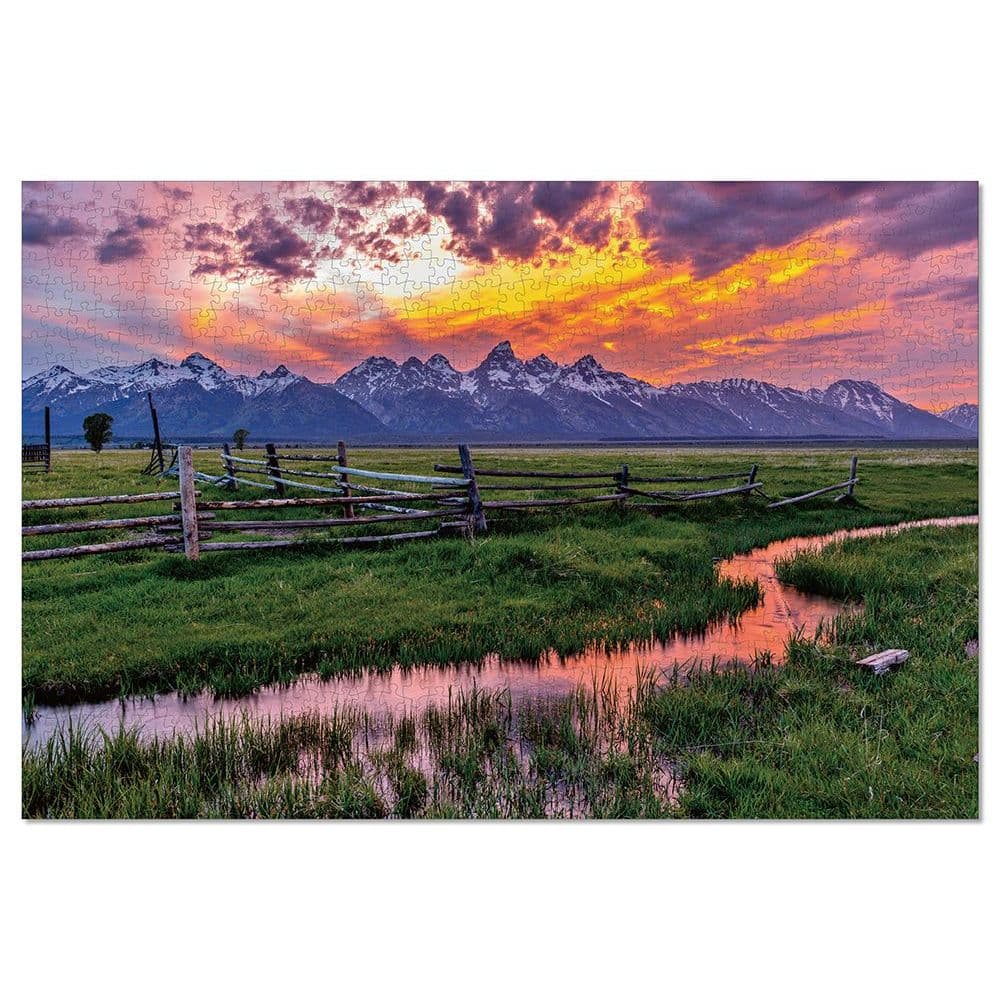 Grand Teton 1000 Piece Puzzle 2nd Product Detail  Image width="1000" height="1000"