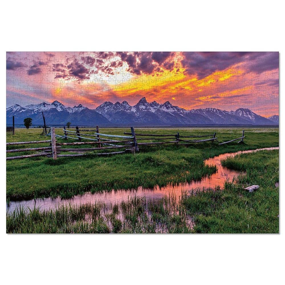 Grand Teton 1000 Piece Puzzle 2nd Product Detail  Image width=&quot;1000&quot; height=&quot;1000&quot;