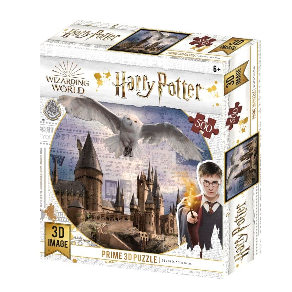 harry potter hedwig 500pc puzzle main width="1000" height="1000"