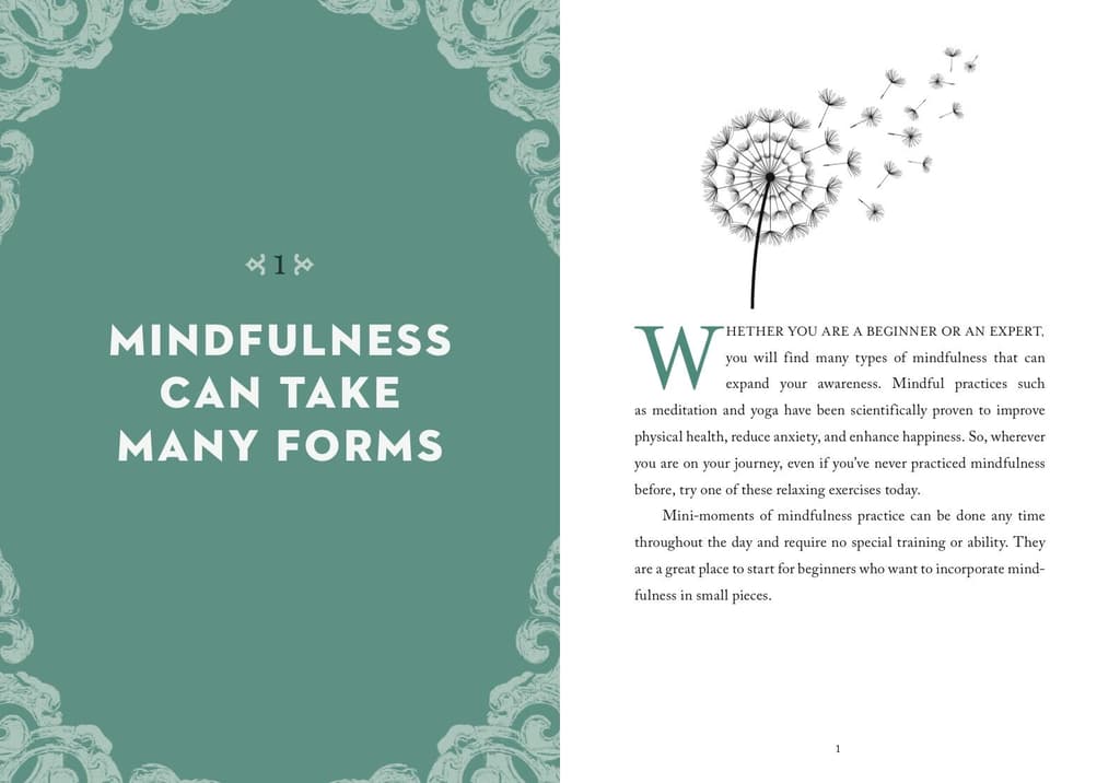 Little Bit of Mindfullness Guided Journal 3rd Product Detail  Image width="1000" height="1000"