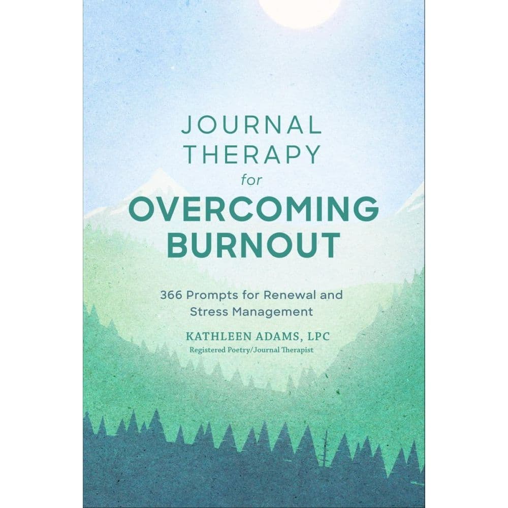 Overcoming Burnout Therapy Journal Main Product  Image width="1000" height="1000"