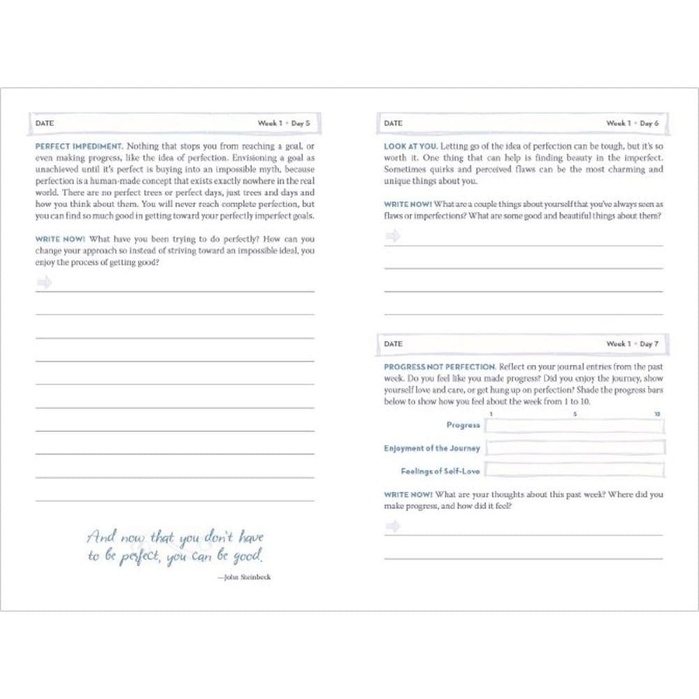 Progress Not Perfection Journal 2nd Product Detail  Image width="1000" height="1000"