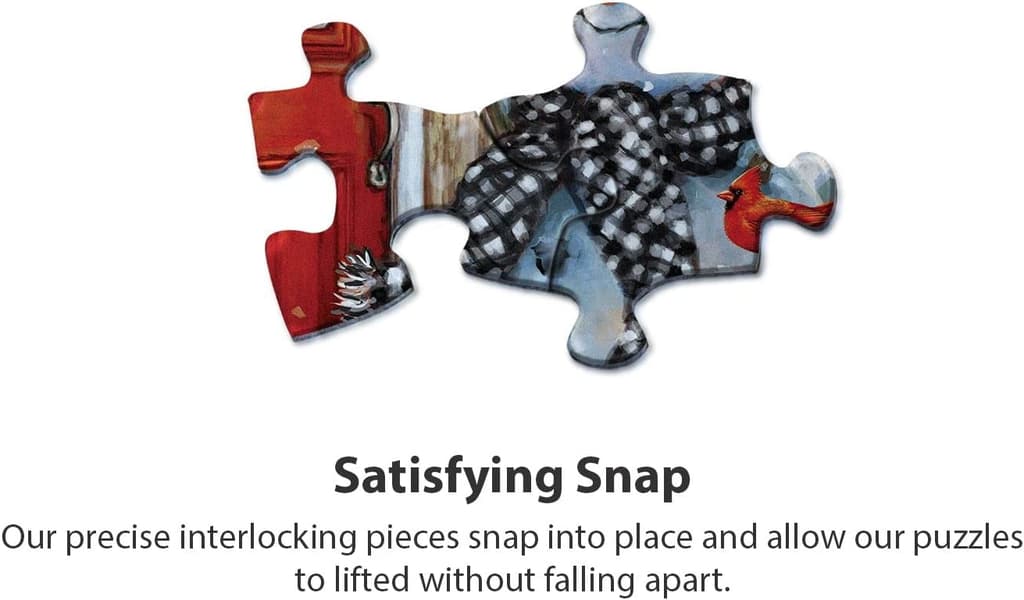 Delivering Gifts 1000 Piece Puzzle Fourth Alternate Image