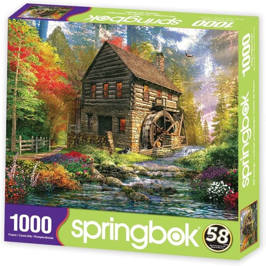 Mill Cottage 1000 Piece Puzzle Main Product  Image width=&quot;1000&quot; height=&quot;1000&quot;