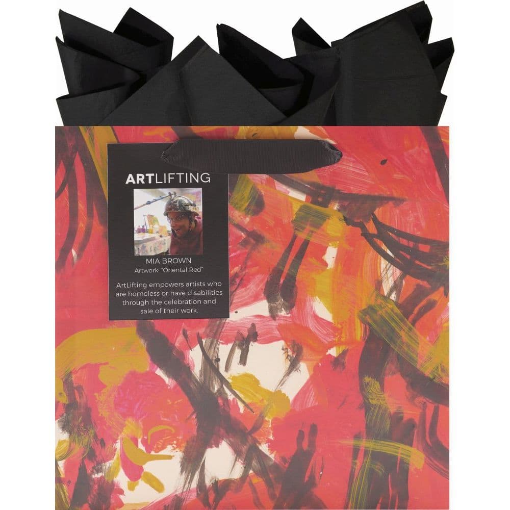 Oriental Red Medium Square Gift Bag Main Product  Image width=&quot;1000&quot; height=&quot;1000&quot;