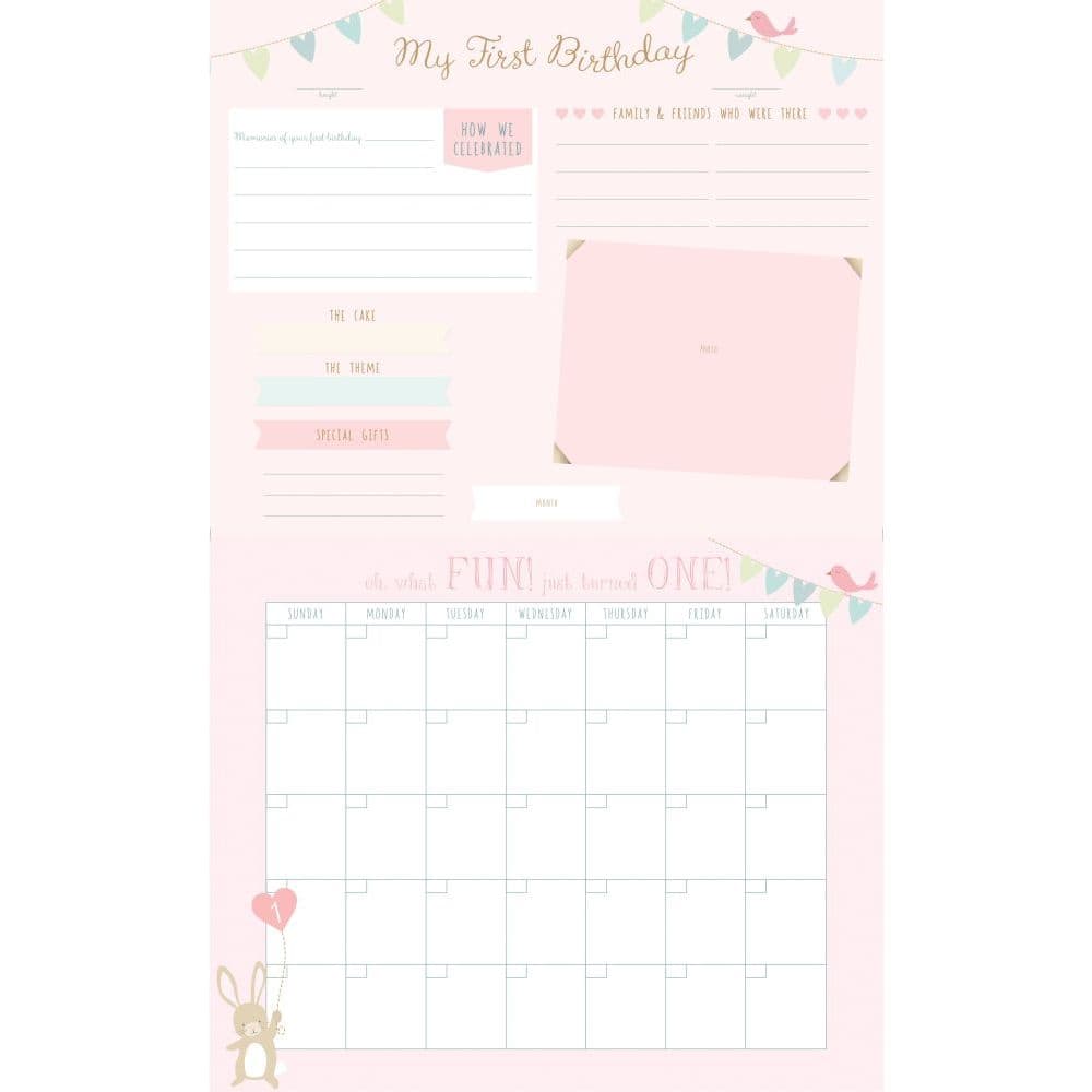 Little Love Babys First Year Calendar 2nd Product Detail  Image width="1000" height="1000"