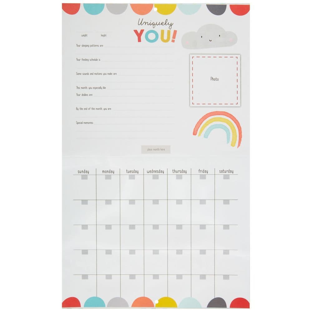 Sunshine Babys First Year Calendar 2nd Product Detail  Image width=&quot;1000&quot; height=&quot;1000&quot;