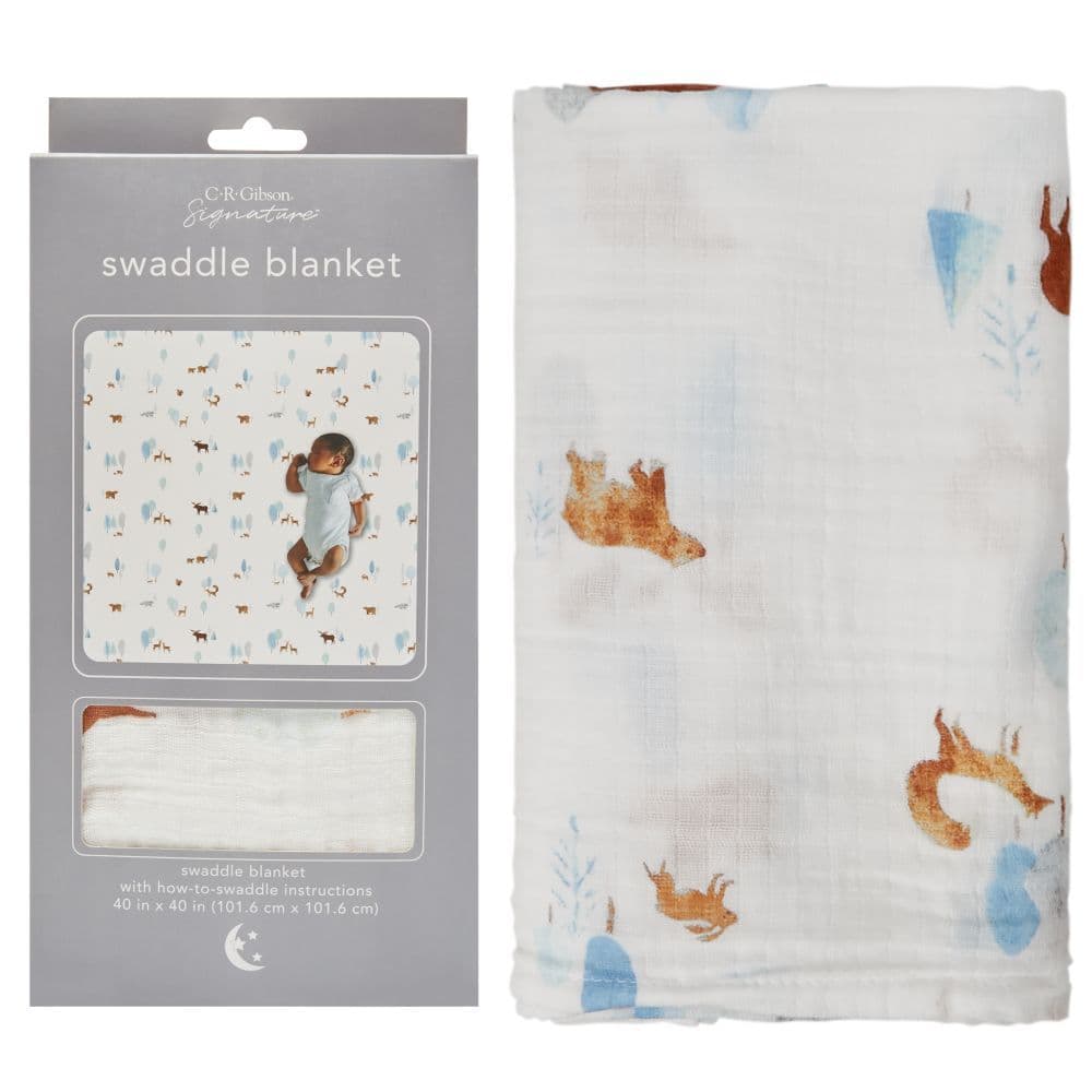 Woodland Muslin Swaddle Book 5th Product Detail  Image width=&quot;1000&quot; height=&quot;1000&quot;