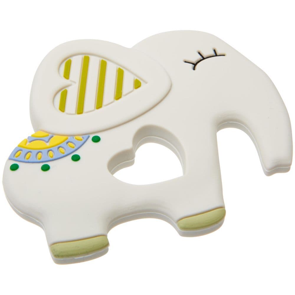 Silicone Teether Elephant Main Product  Image width="1000" height="1000"