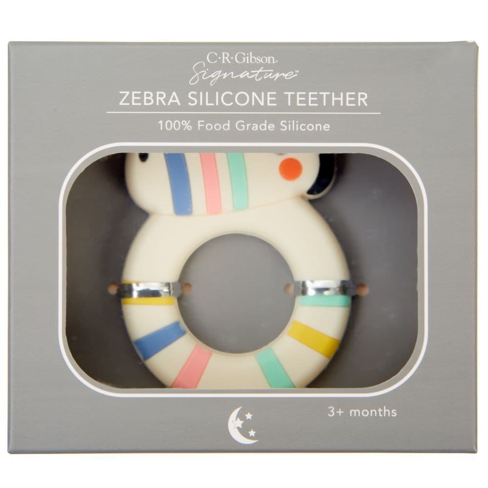 Silicone Teether Zebra 2nd Product Detail  Image width="1000" height="1000"
