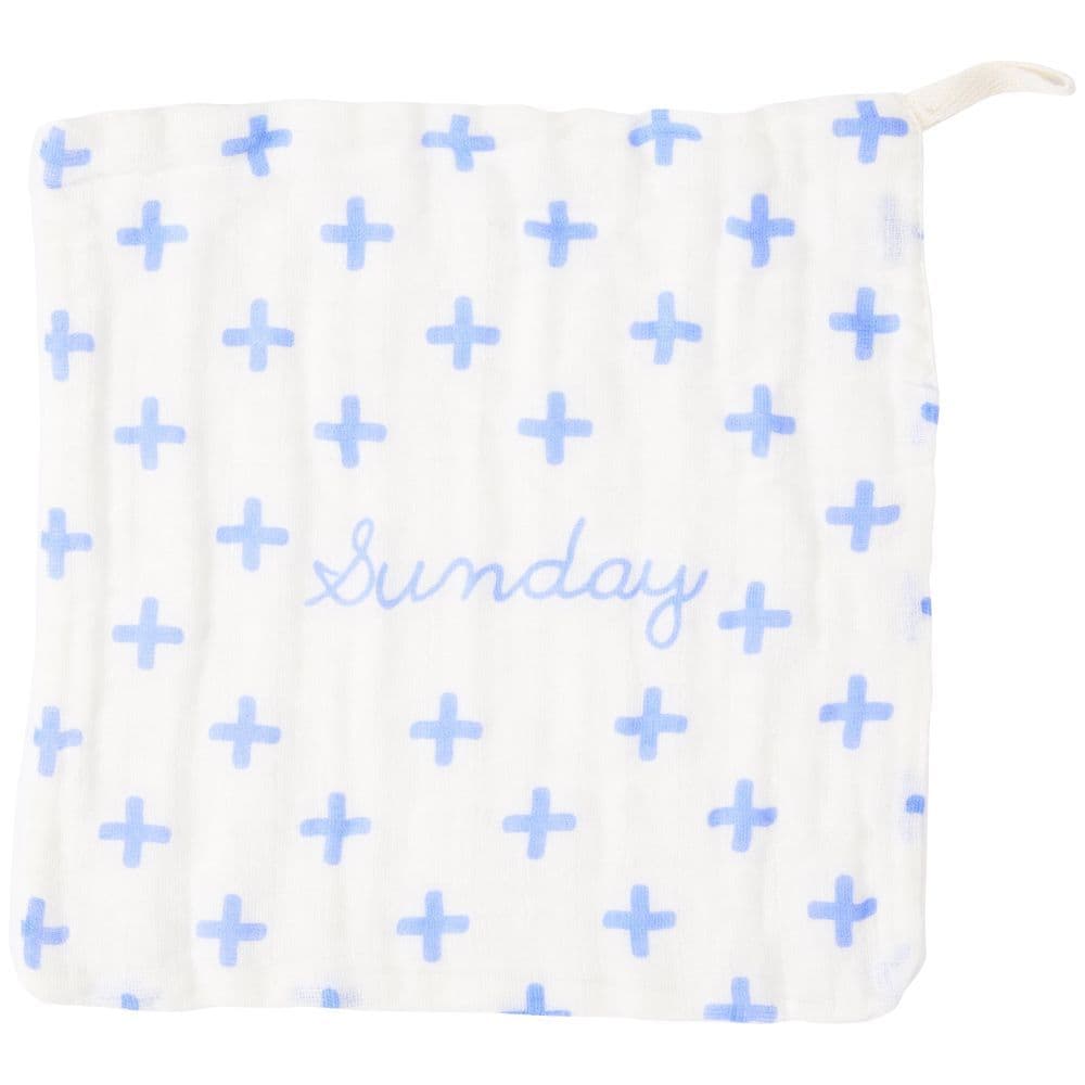 Sunshine Days Of The Week Washcloths 2nd Product Detail  Image width="1000" height="1000"