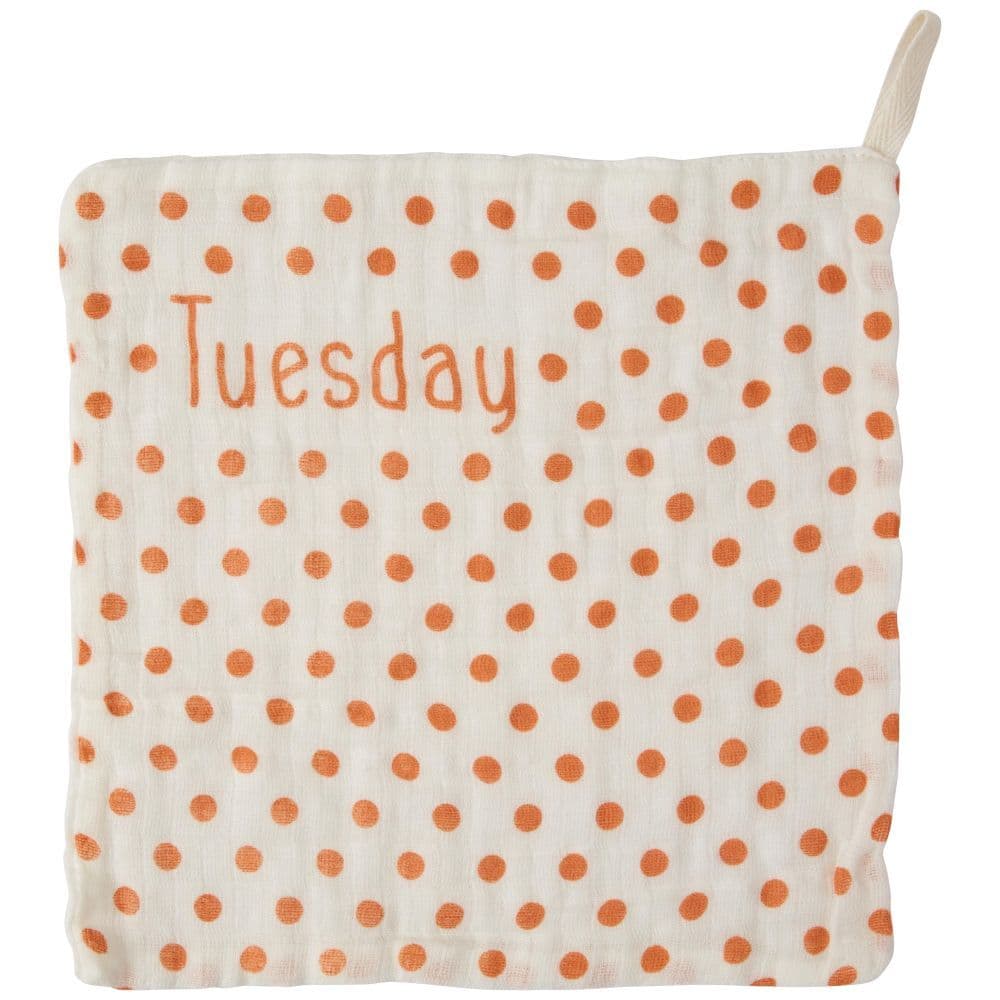 Sunshine Days Of The Week Washcloths 4th Product Detail  Image width="1000" height="1000"