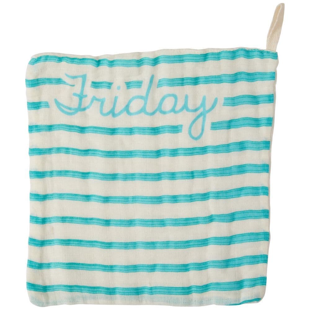 Sunshine Days Of The Week Washcloths 7th Product Detail  Image width="1000" height="1000"