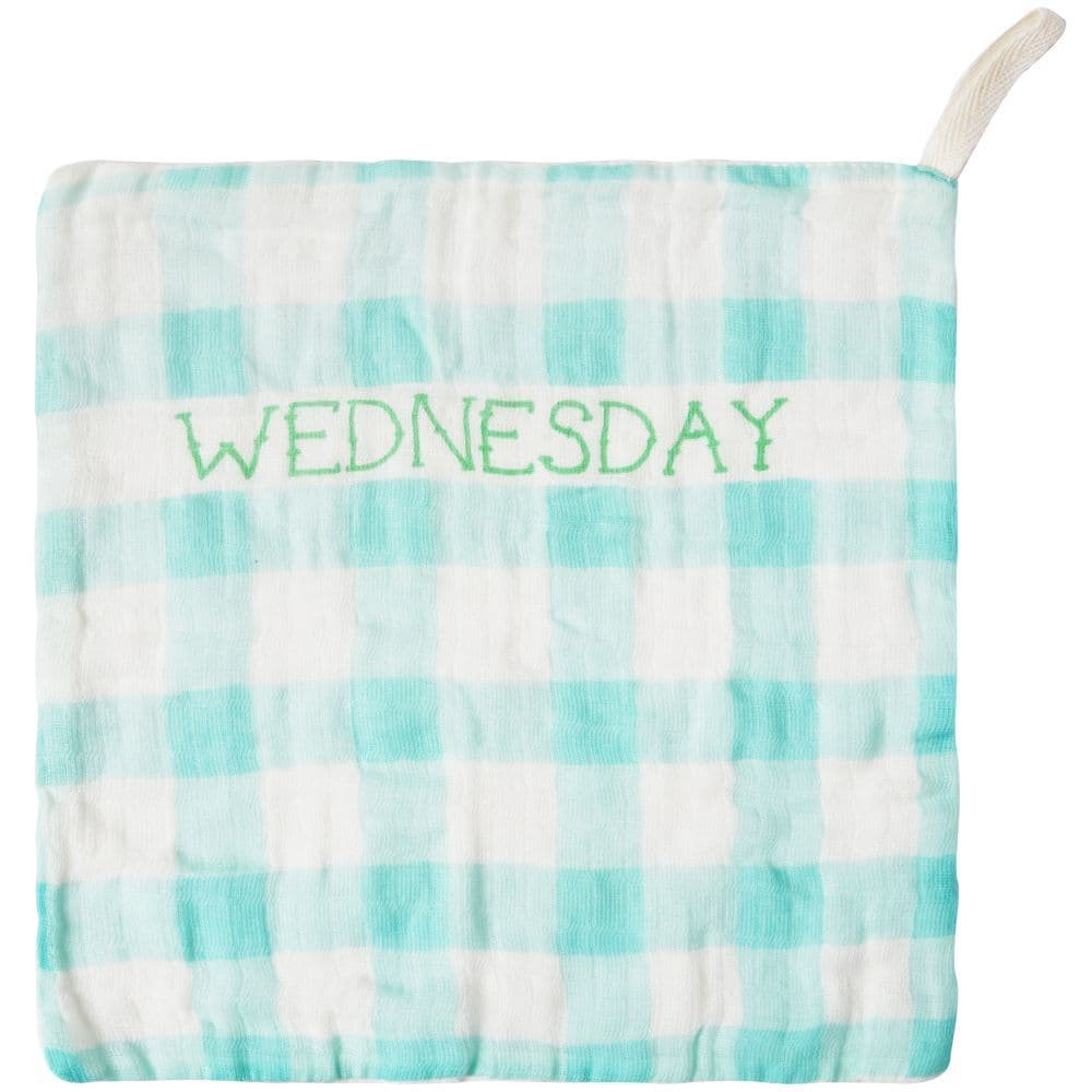 Woodland Days Of The Week Washcloths 5th Product Detail  Image width="1000" height="1000"