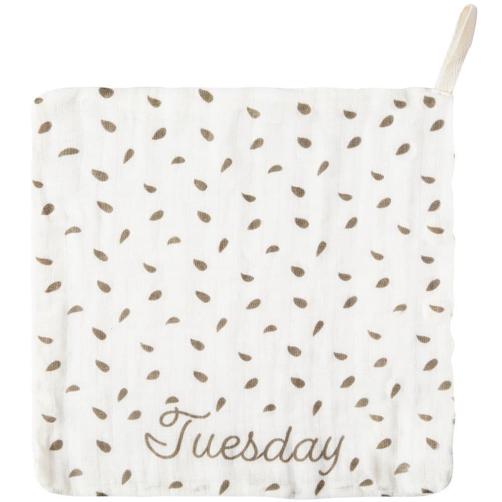 Woodland Days Of The Week Washcloths 6th Product Detail  Image width="1000" height="1000"