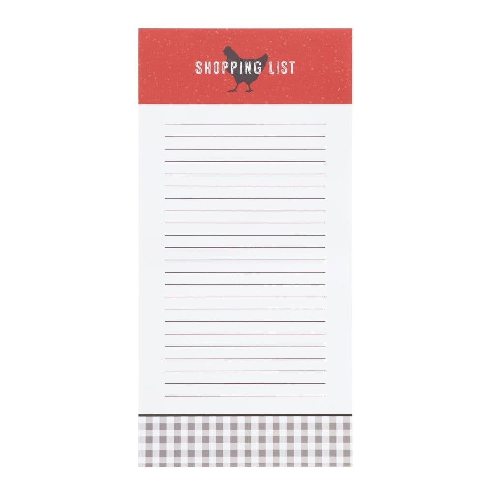 Home Cooked Magnetic Shopping List Pad Main Product  Image width="1000" height="1000"