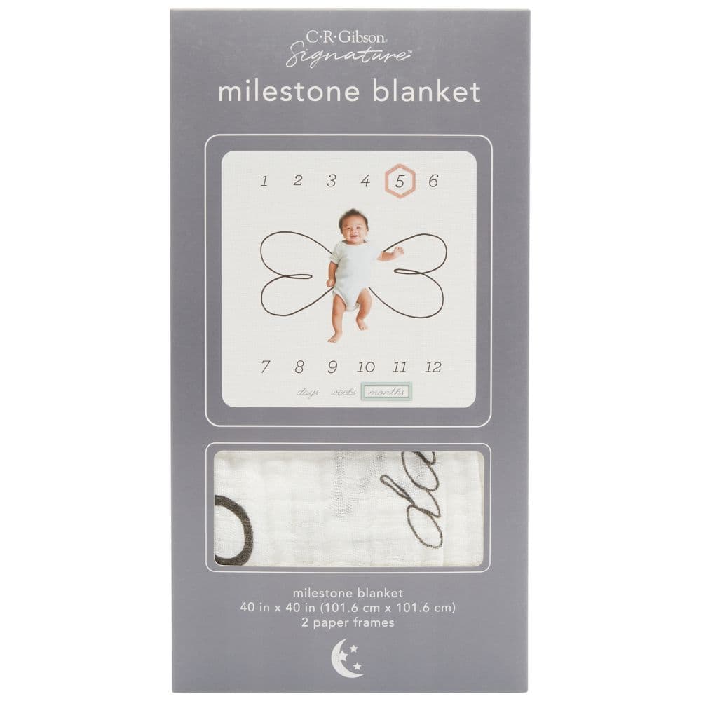 Hello Baby Milestone Blanket Main Product  Image width="1000" height="1000"