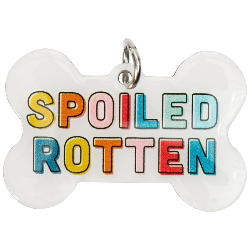 Spoiled Rotten Dog Collar Charm