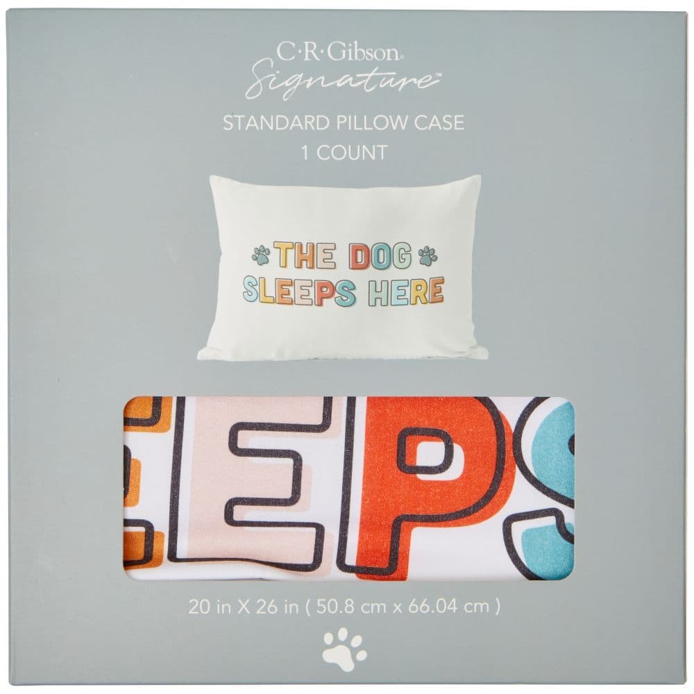 Dog Sleeps Here Pillow Case 2nd Product Detail  Image width=&quot;1000&quot; height=&quot;1000&quot;