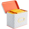 image Bloom Tin Recipe Box 2nd Product Detail  Image width=&quot;1000&quot; height=&quot;1000&quot;