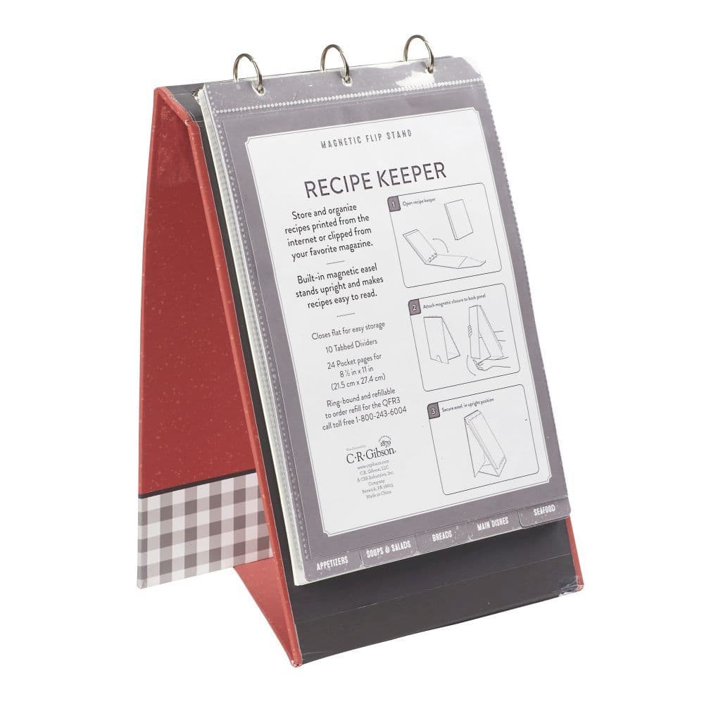 Homecooked Vertical Recipe Keeper Stand – Thompson's General Store Inc