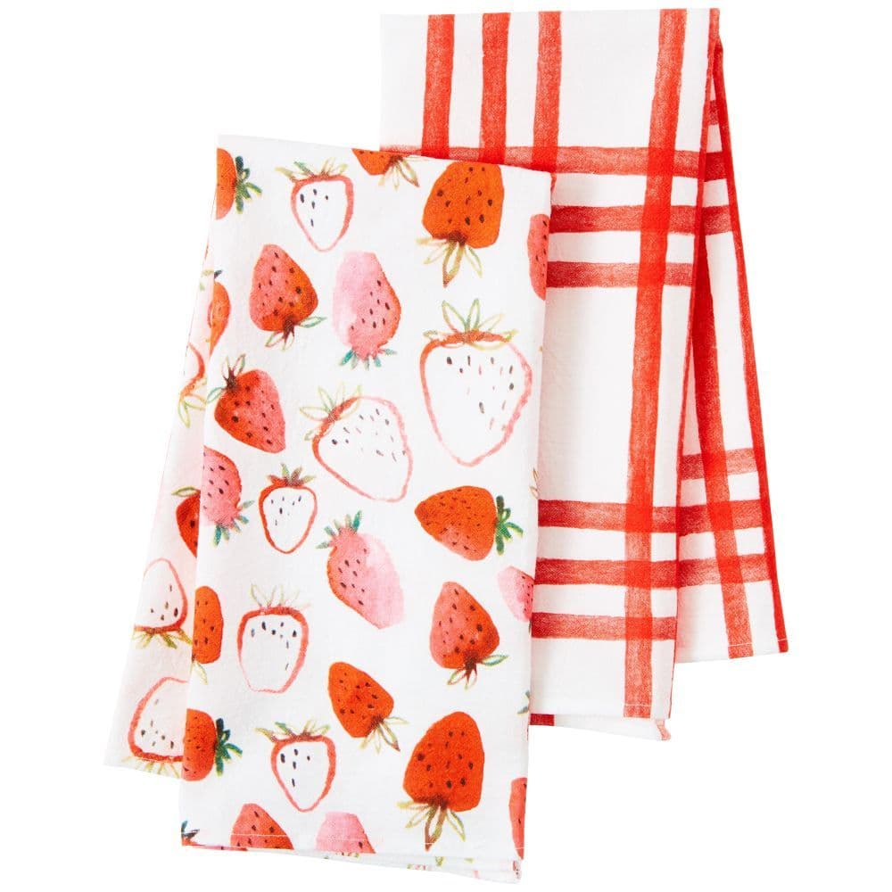 Strawberry Fields Flour Sack Towels Main Product  Image width="1000" height="1000"