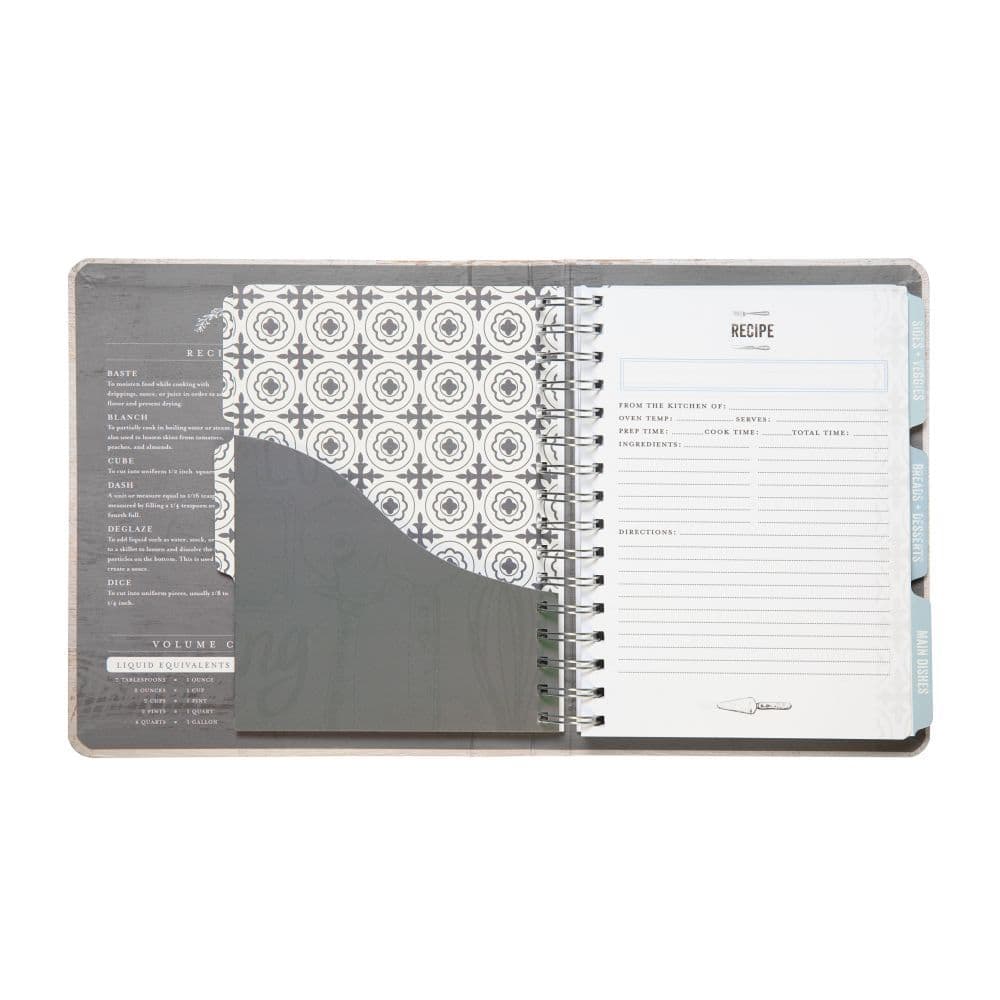 Farmhouse Mini Recipe Notebook 3rd Product Detail  Image width="1000" height="1000"