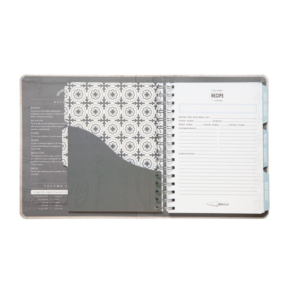 Farmhouse Mini Recipe Notebook 3rd Product Detail  Image width=&quot;1000&quot; height=&quot;1000&quot;