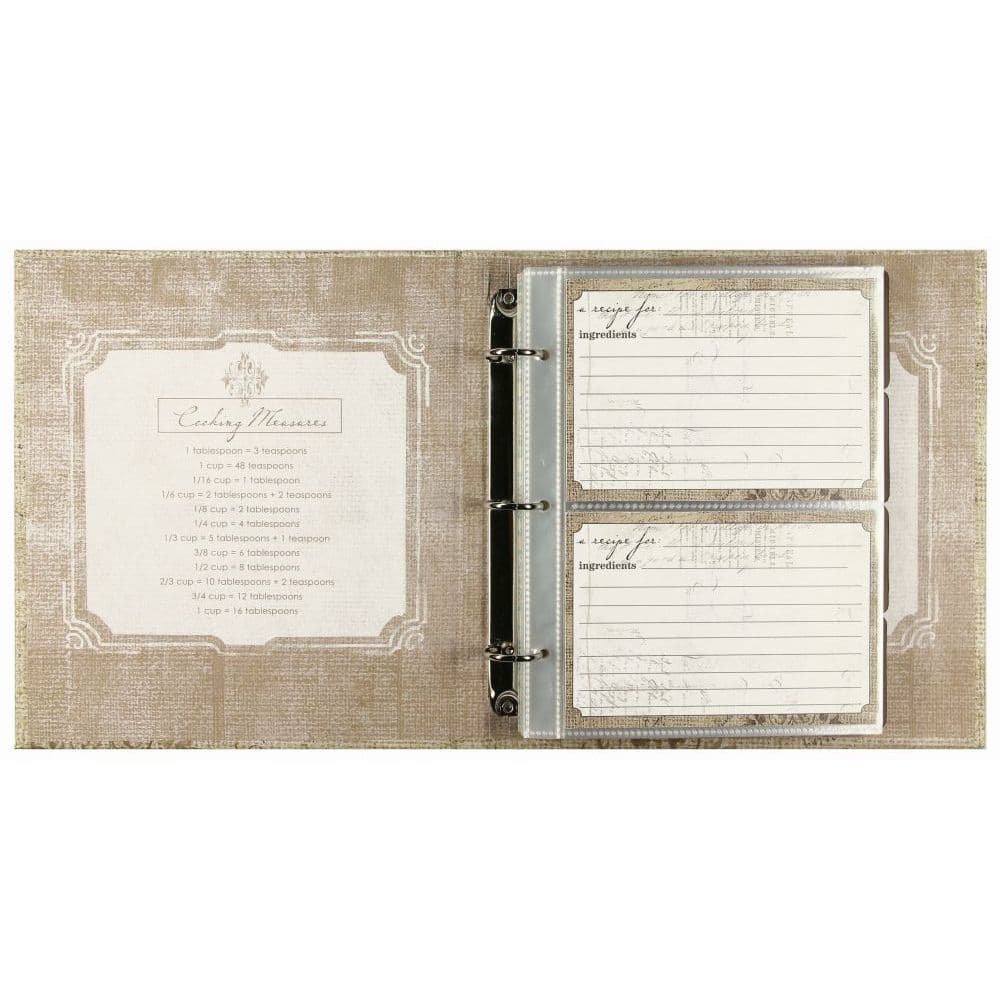 Perfect Setting Pocket Page Recipe Book 2nd Product Detail  Image width="1000" height="1000"