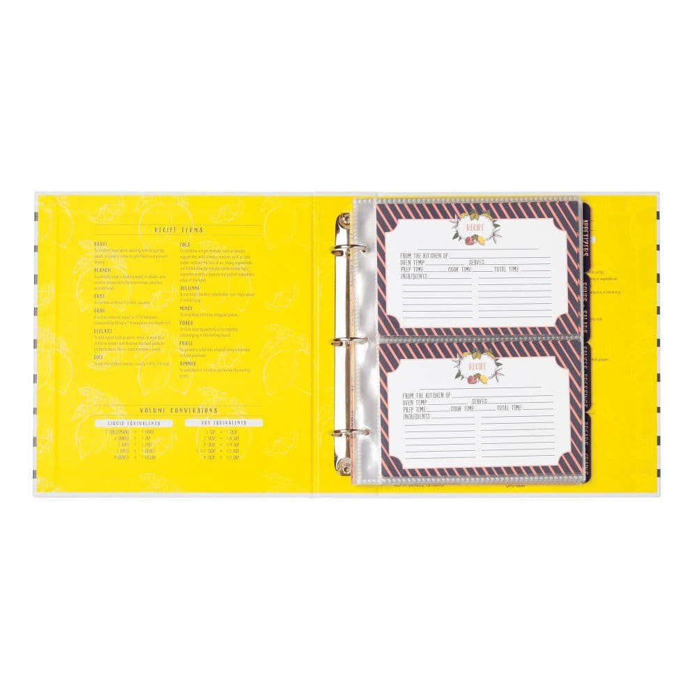 Lemon Drop Pocket Page Recipe Book 2nd Product Detail  Image width=&quot;1000&quot; height=&quot;1000&quot;