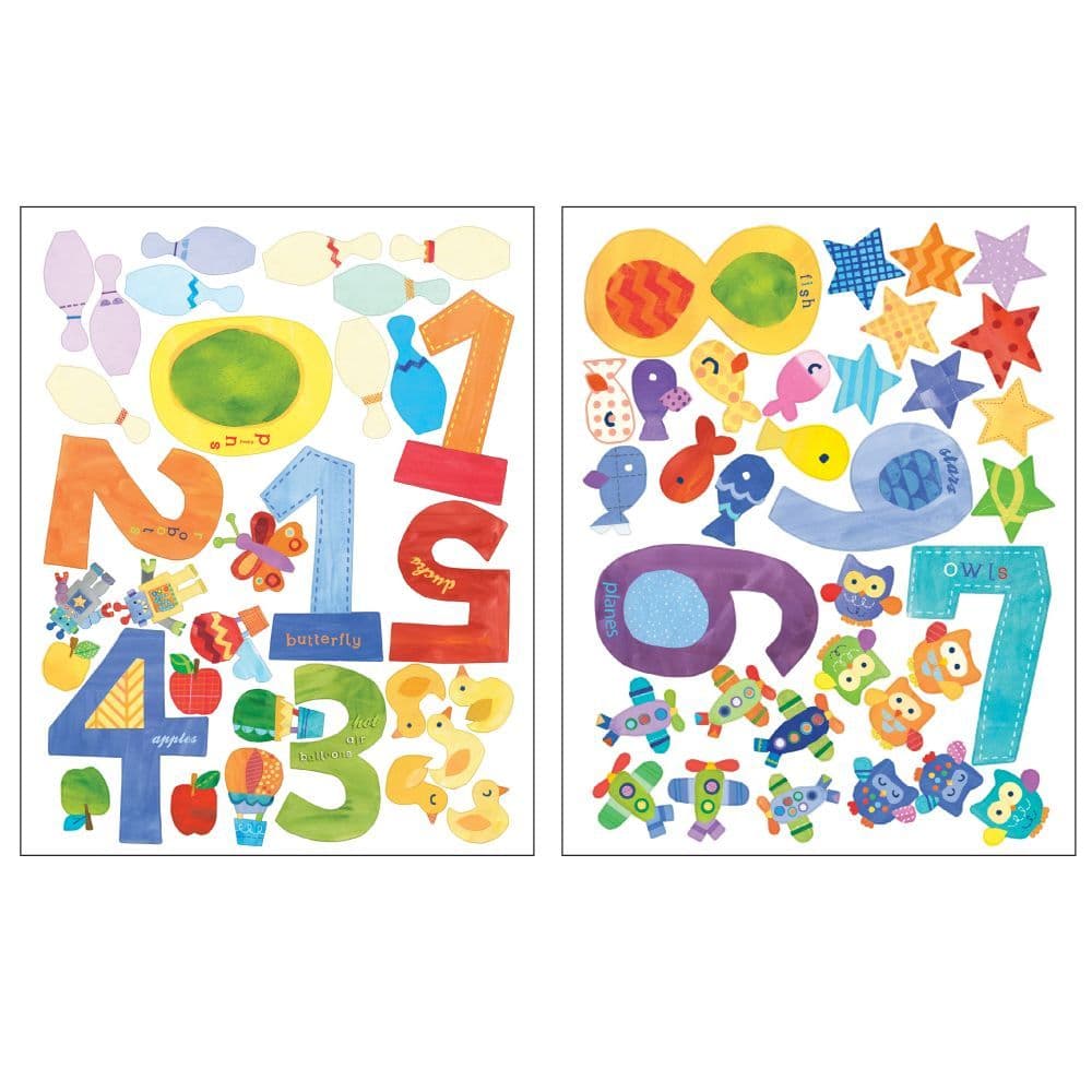Counting Numbers Wall Decals Main Product  Image width="1000" height="1000"