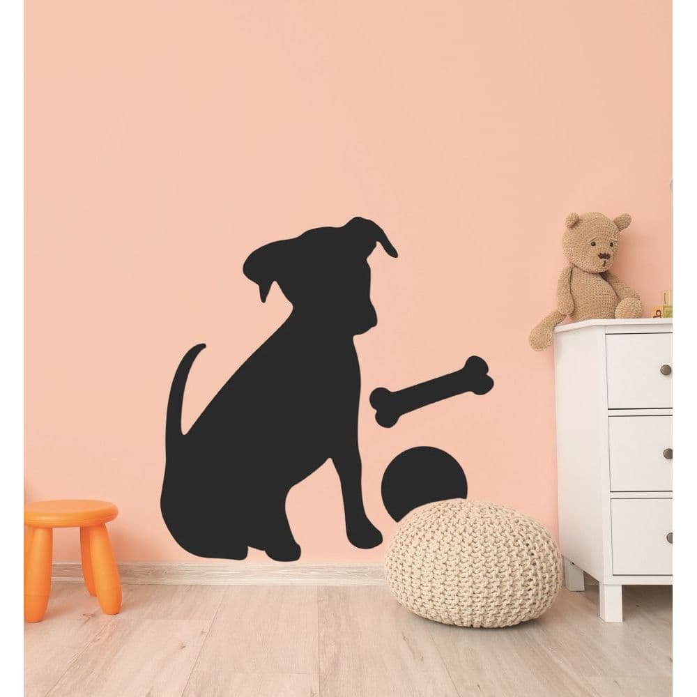 Chalkboard Puppy Decals 3rd Product Detail  Image width="1000" height="1000"
