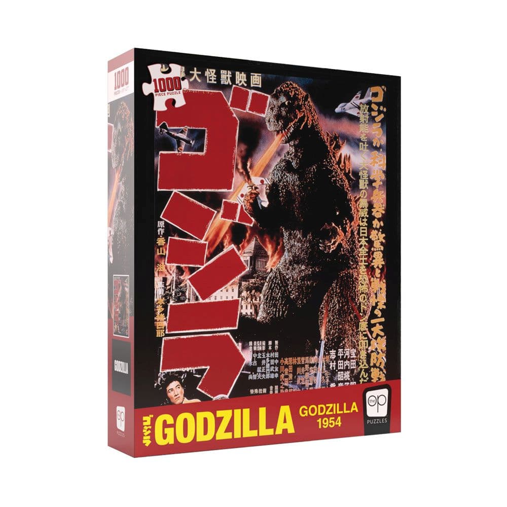 Godzilla Classic GO! Excl 1000 Piece Puzzle Main width="1000" height="1000"