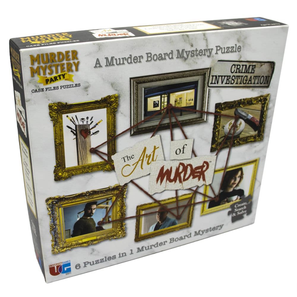 image Murder Mystery Party Case Art of Murder Game Main Image