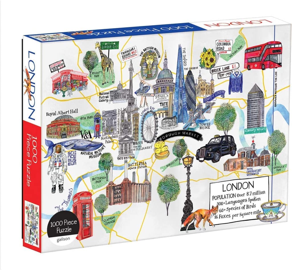 London 1000 Piece Puzzle width="1000" height="1000"