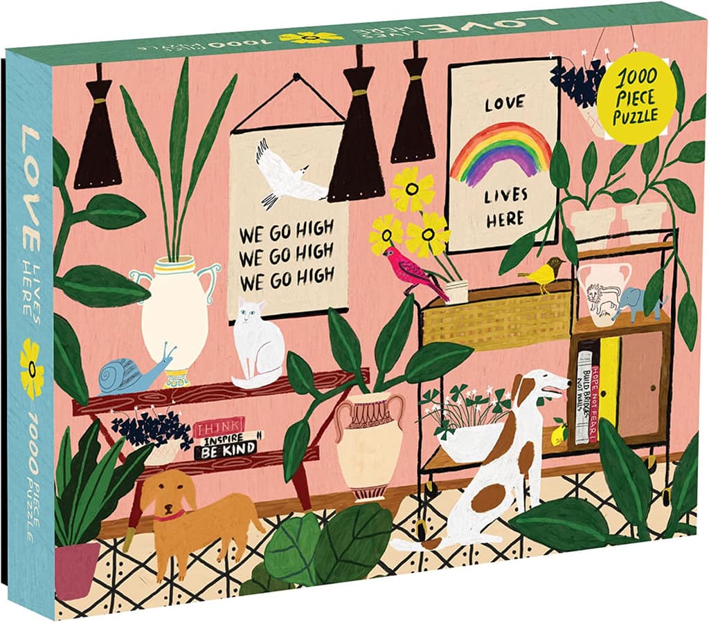 Anne Bentley Love Lives Here 1000 Piece Puzzle Main Product  Image width=&quot;1000&quot; height=&quot;1000&quot;