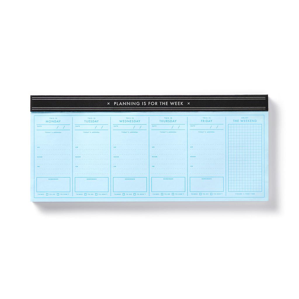 Planning is for The Week Planner memo pad main  Image width="1000" height="1000"