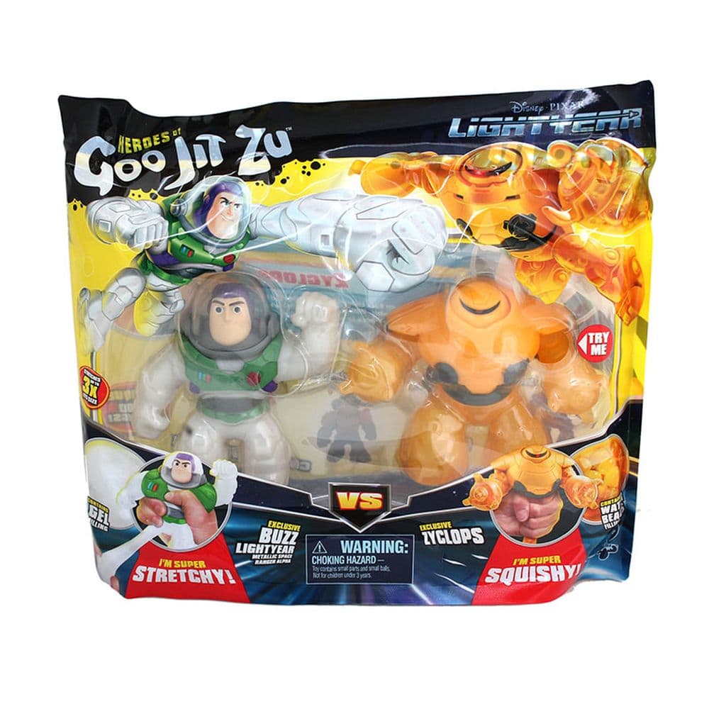 Heroes of Goo Jit Zu Lightyear Buzz vs Zyclops Versus Pack Main Product Image
