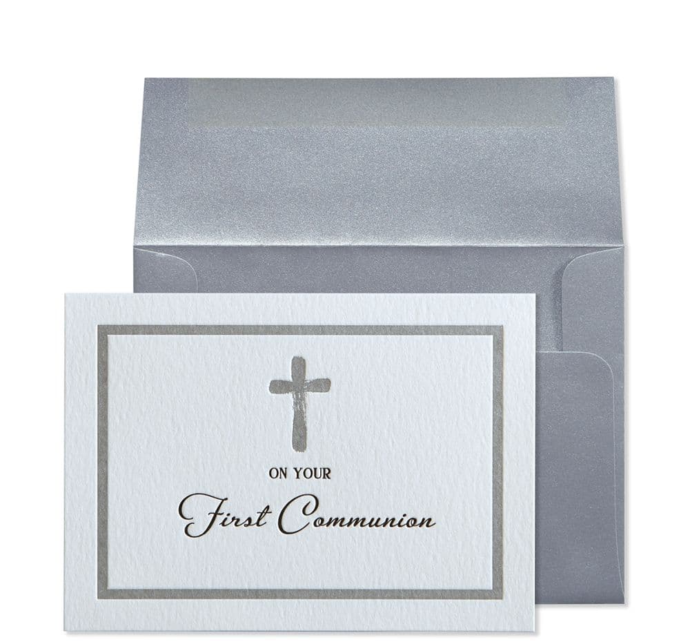 First Communion Greeting Card Main  Image width=&quot;1000&quot; height=&quot;1000&quot;