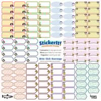 image Dog Wall Calendar Sticker Sheet Main Product Image  width="1000" height="1000"