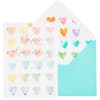 image Vellum And Hearts Greeting Card Main Product  Image width="1000" height="1000"